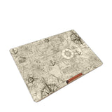 Nautical Map Laptop Stand