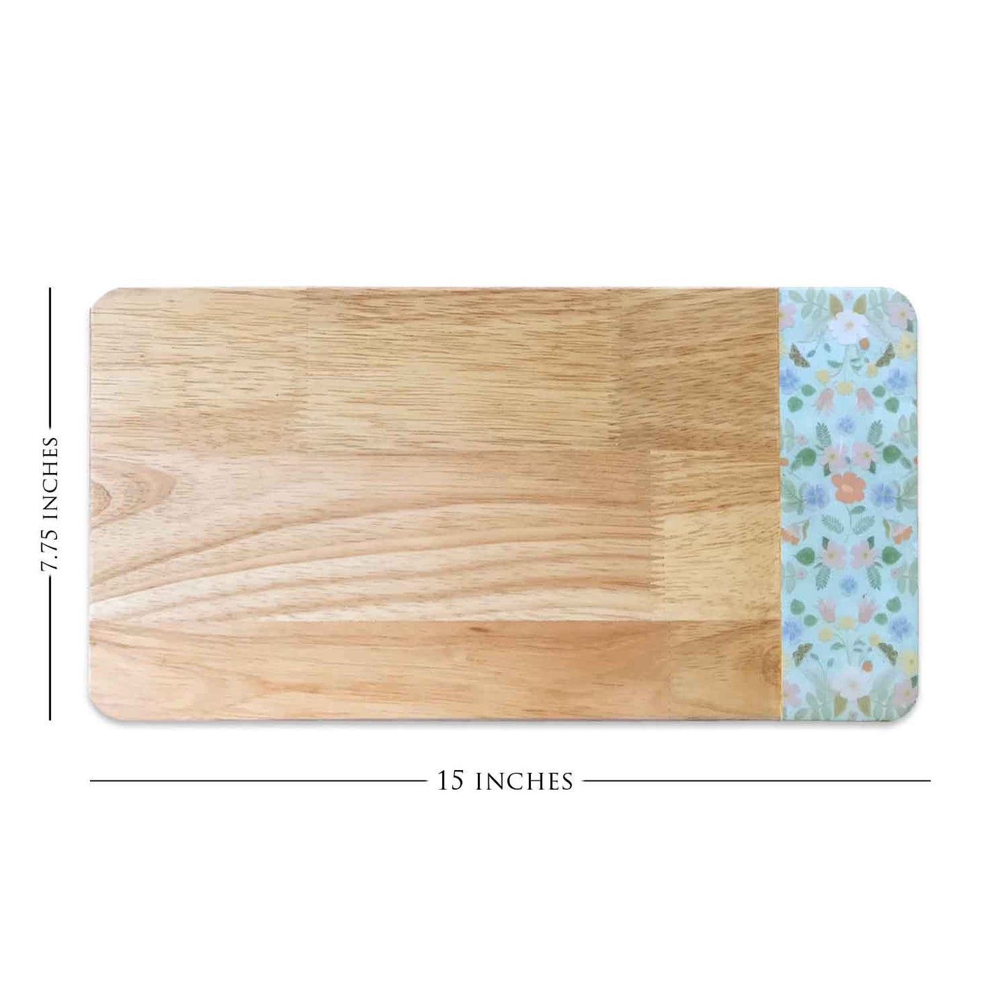 Pale Blossom Wooden Platter