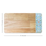 Pale Blossom Wooden Platter