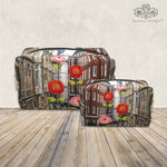 Urban Bloom Scape Travel Pouch