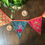 Ethnic Green Ganpati Toran / Bunting