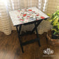 Ikat Chintz Folding Table
