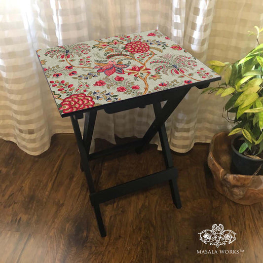 Summer Chintz  Folding Table
