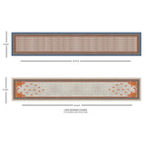 Red kilim Reversible Table Runner
