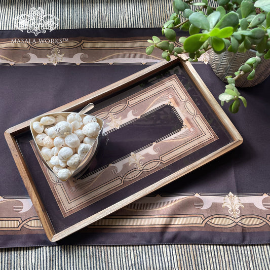 Coco Grunge Enamel Medium Tray