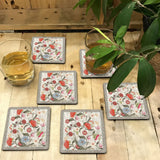 Ikat Chintz Coasters