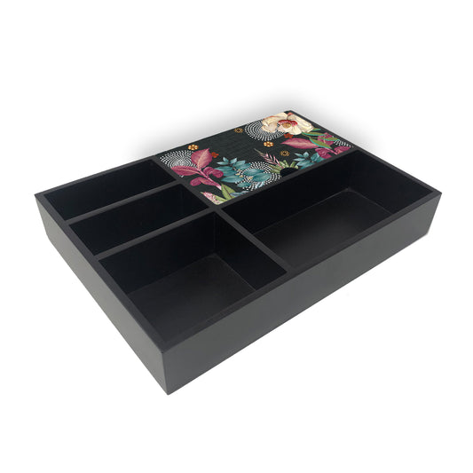 Midnight Foliage Organiser Tray
