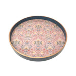 Delicate Jaal Enamel Round Tray
