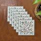 Little Flower Set Of 6 Coctail Napkins