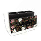 Midnight Blooms Cutlery Stand with Tissue Paper Holder