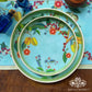 Tropical Fruit Canopy Enamel Round Tray