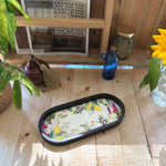 Lemon Lush Oval Small Tray