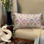 Suzani Jaal  Long Cushion Cover