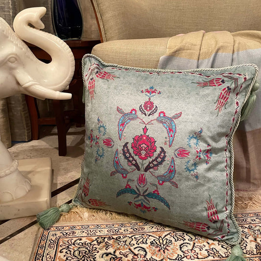 Suzani Boota Bahaar Cushion Cover