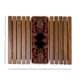Pashmina Black Sofa Handle Mats