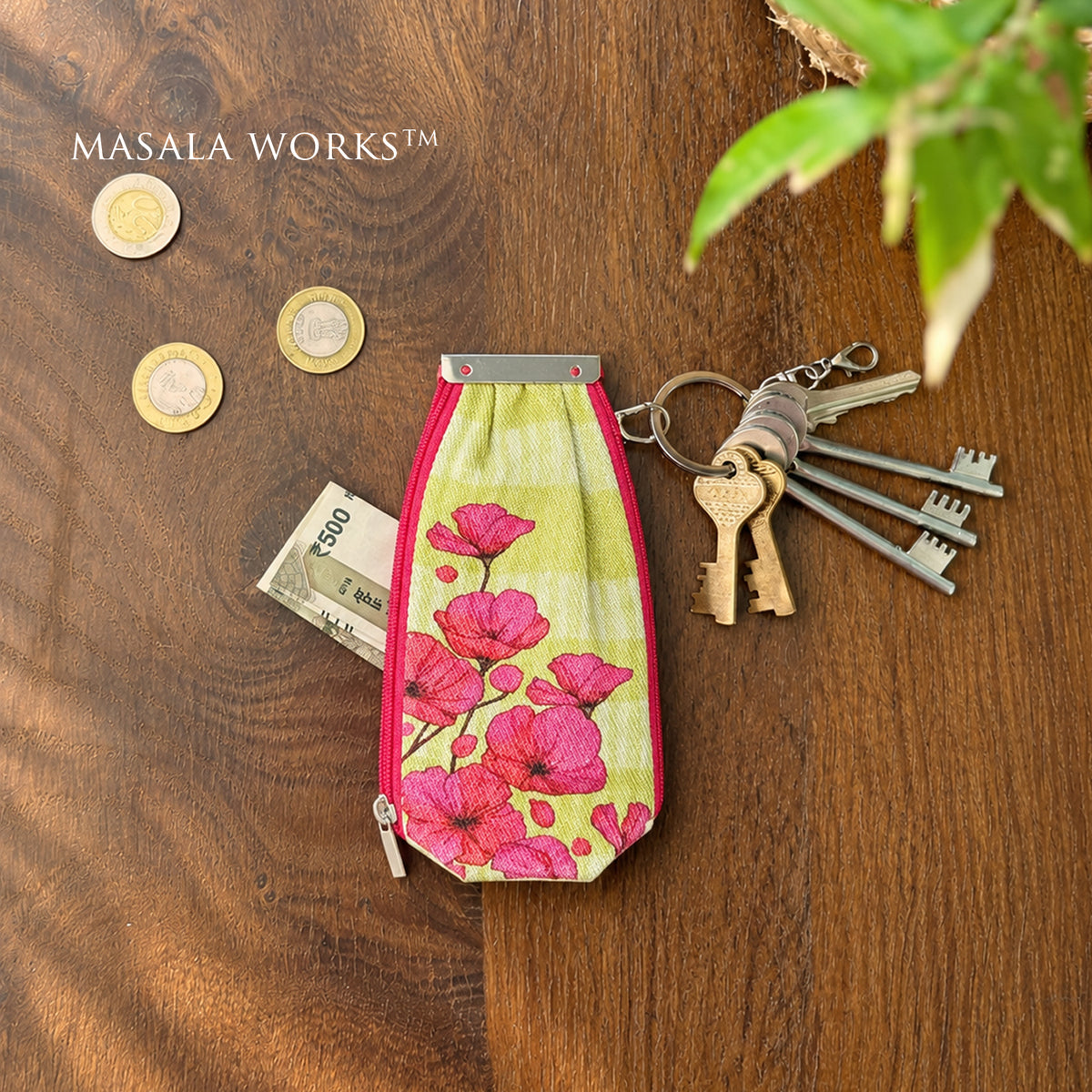 Poppy Rush Key Pouch