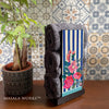 Stripes & Petal Cloth Napkin Stand