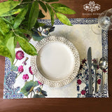 Enchanted Lotus Fabric Table mats (set of 2)