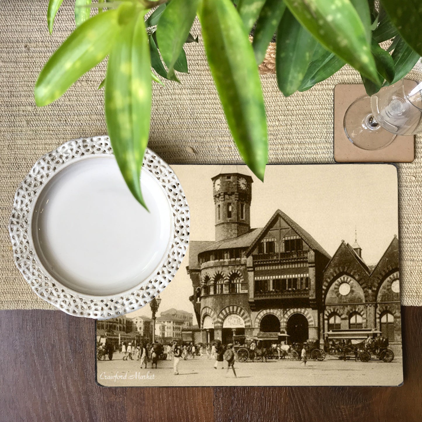 Old Bombay - Crawford Market Tablemat