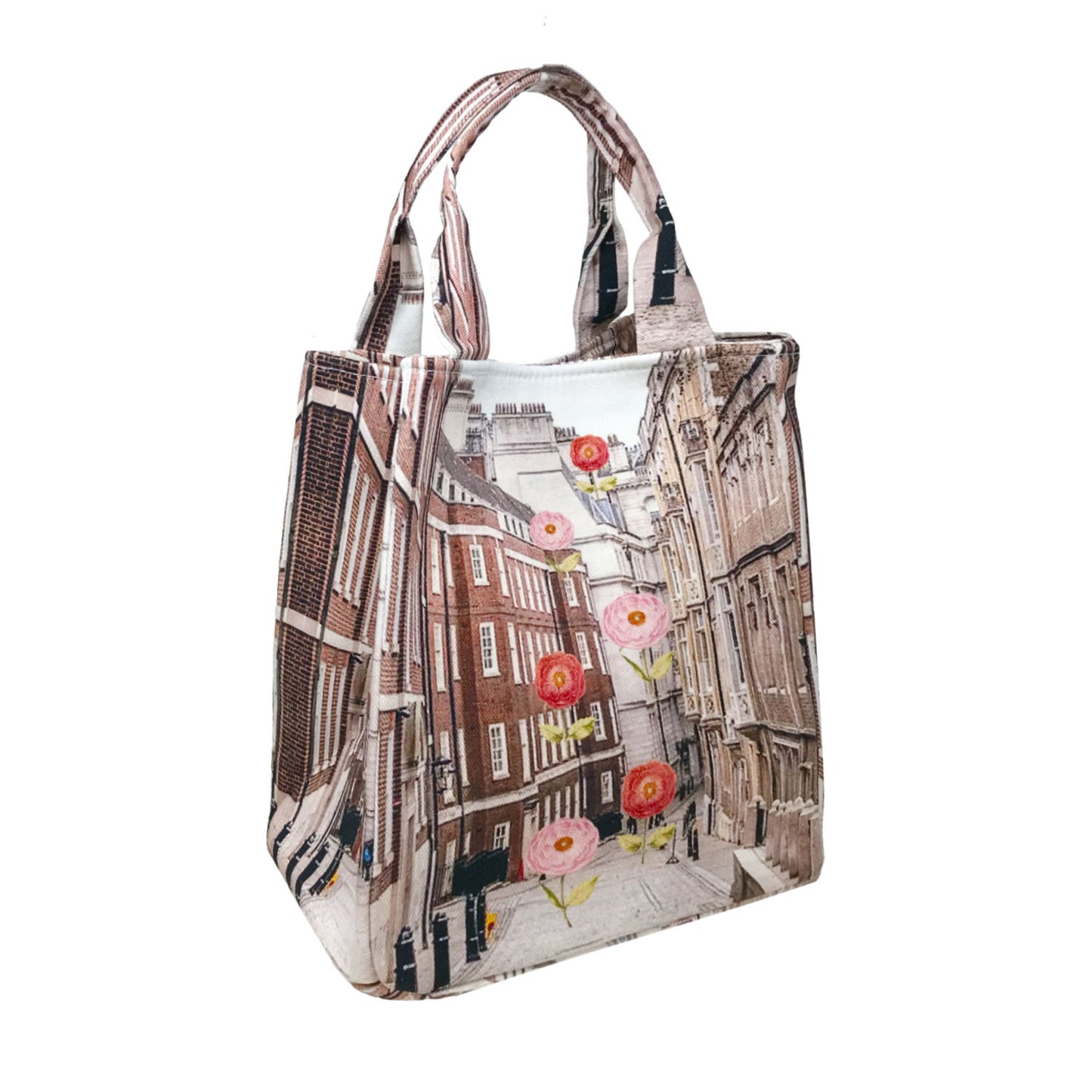 Urban Bloom Scape Lunch bag