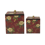 Midnight Foliage Vanity Box