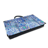 Blue Pottery Lap Tray