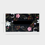 Midnight Blooms Tissue Box