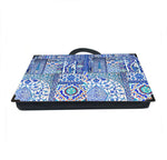 Blue Pottery Lap Tray