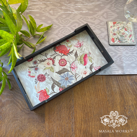 Ikat Chintz Small Tray