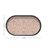 Delicate Jaal Oval Medium Tray