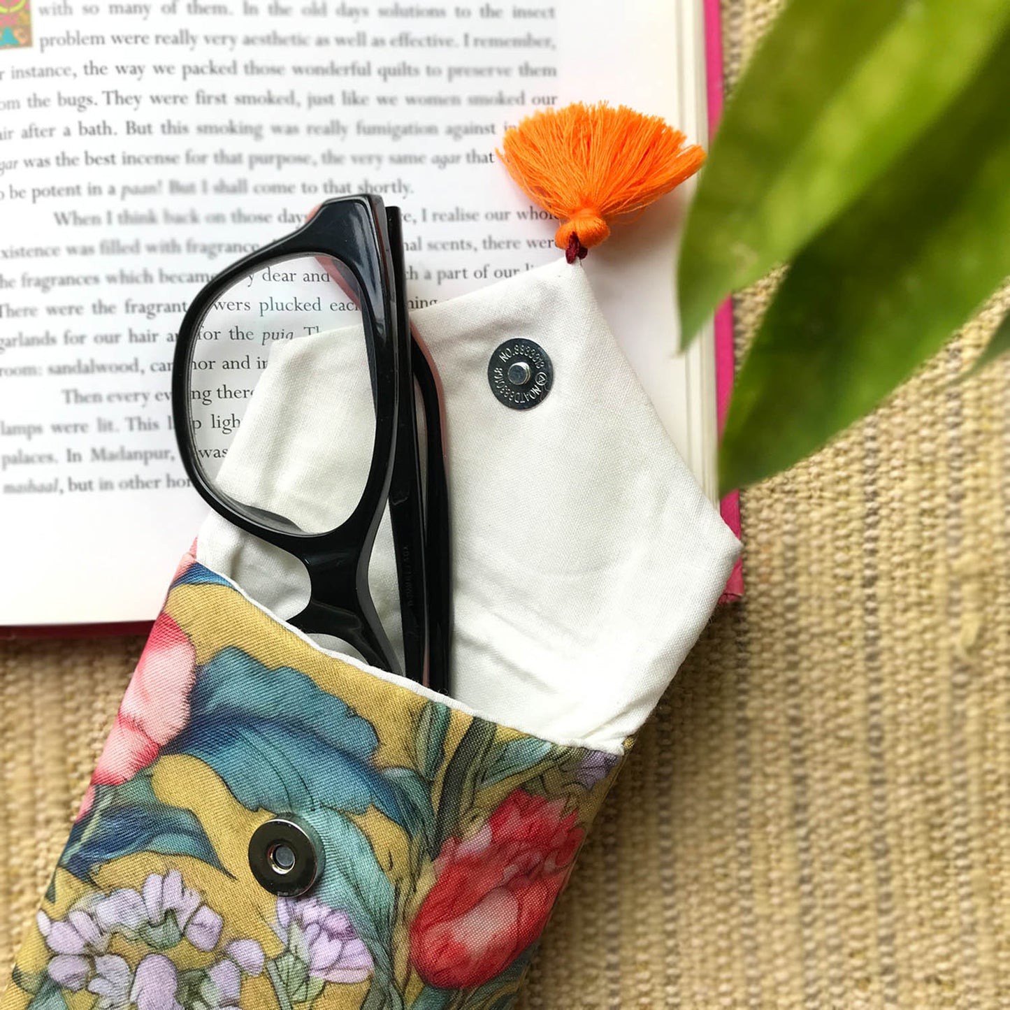 Jungle Blossom  Eyewear Case