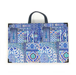 Blue Pottery Lap Tray