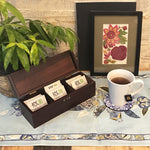 Azure Foliage Tea Box