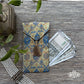 Mint Brocade Jaal Gift Envelope - Small
