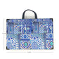 Blue Pottery Lap Tray