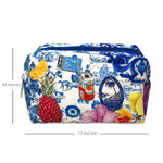 Radiant Garden On Ink Travel Pouch