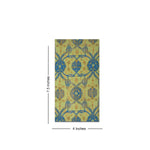 Mint Brocade Jaal Gift Envelope - Small