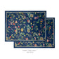 Twilight Blue Fabric Table mats (set of 2)