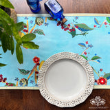 Tropical Fruit Canopy Cotton Table Runner