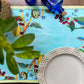 Tropical Fruit Canopy Cotton Table Runner
