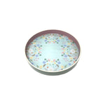 Pale Blossom Enamel Round Tray