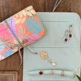 Peachy Days Jewellery Pouch