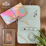 Peachy Days Jewellery Pouch