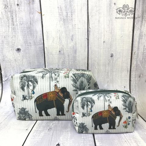 Majestic Elephant Travel Pouch