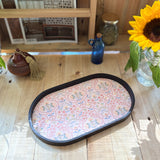 Delicate Jaal Oval Medium Tray