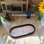 Delicate Jaal Oval Small Tray