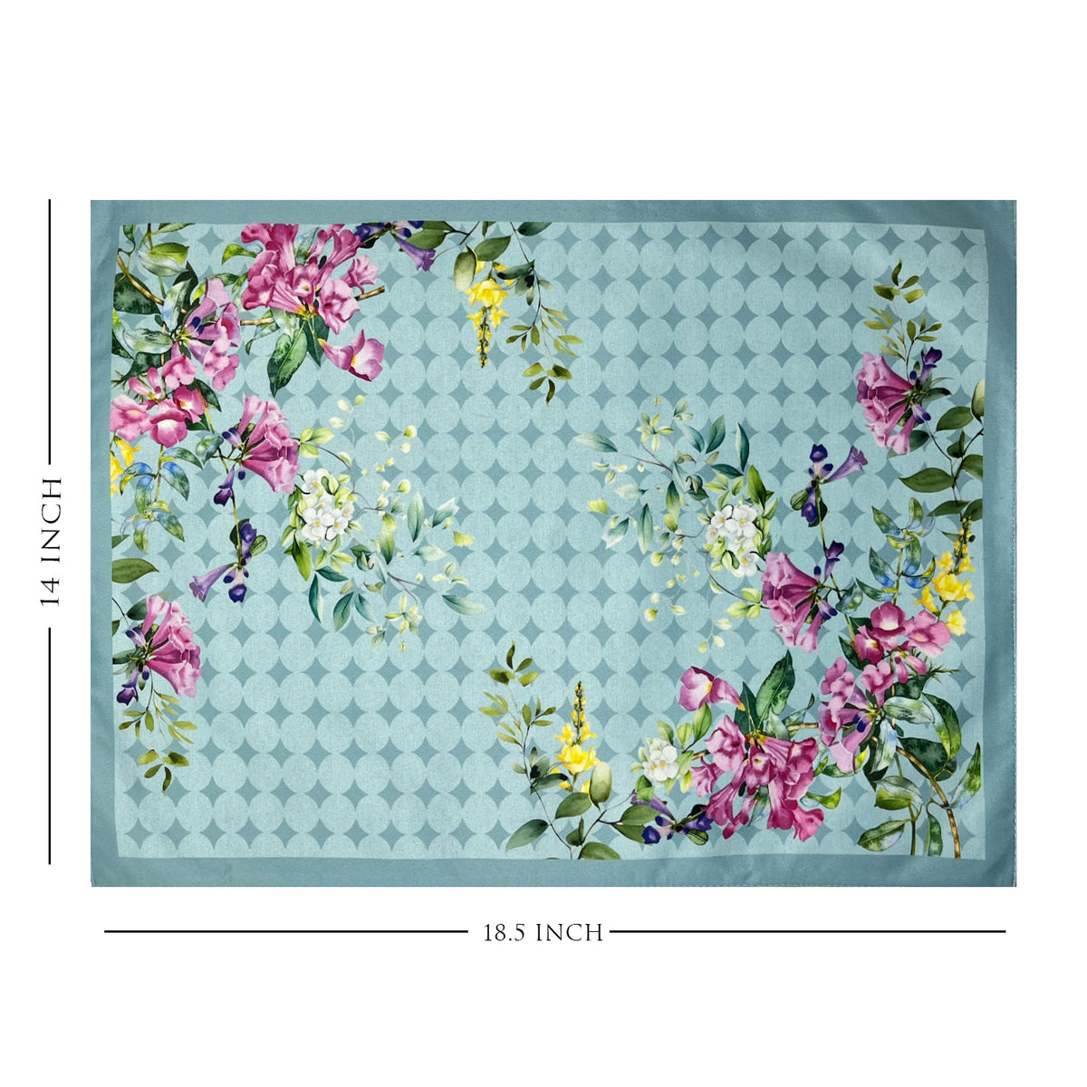 Retro Bloom Fabric Table mats (set of 2)