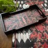 Black Paisley Small Tray