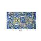 Blue Pottery Fabric Tissue Box Cover