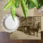 Old Bombay - Tonga at the Taj Tablemat